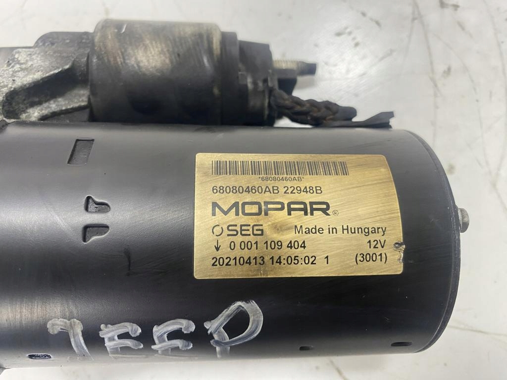 starter original 3.0 CRD JEEP GRAND CHEROKEE WK2 68080460AB