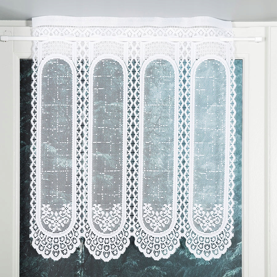 

Zazdrostka firana panelowa żakard 60cm stylowa