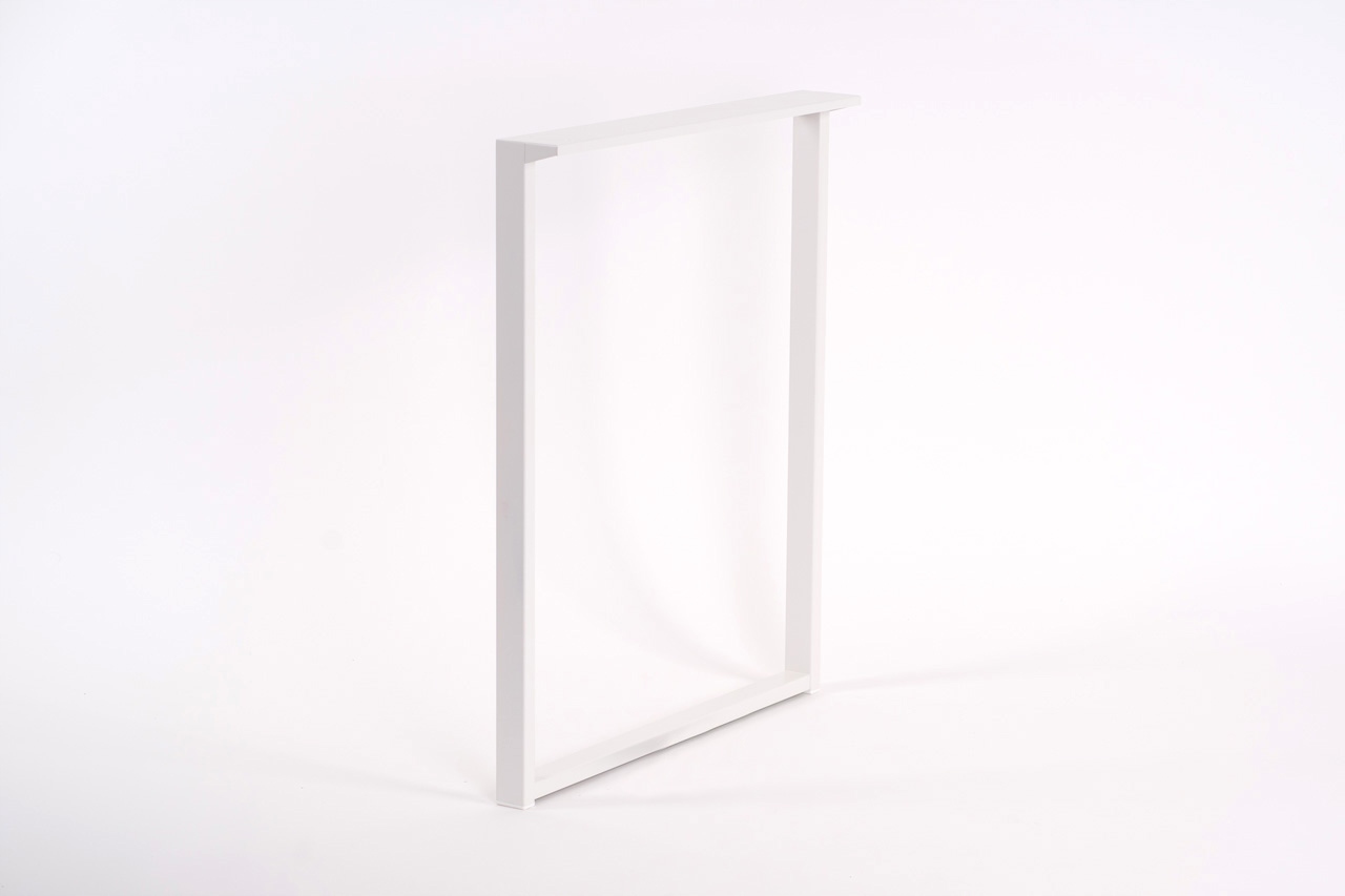 

Noga metalowa do stołu 2x4 Jukon, rozm 70x72,biała
