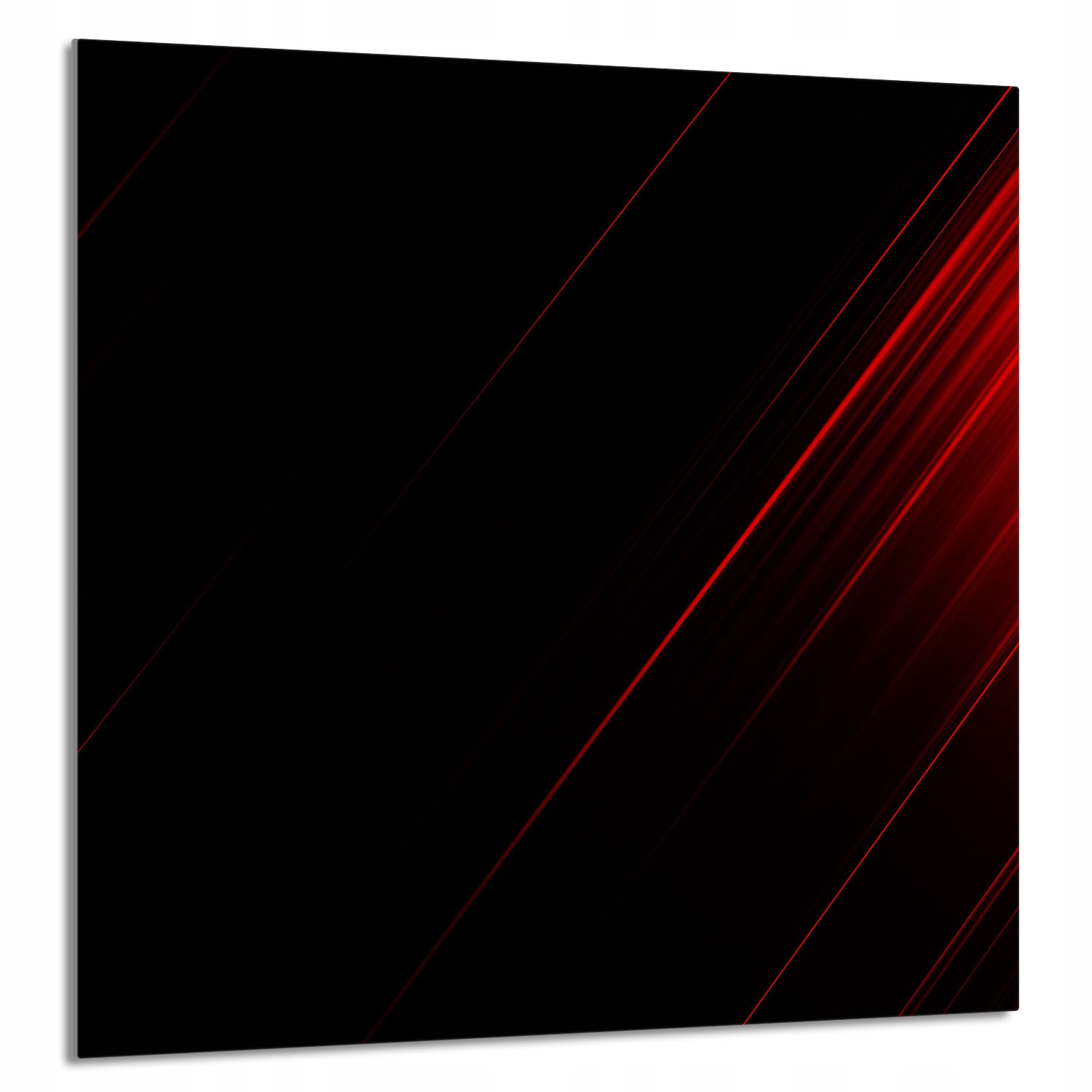Skleněný Panel Do Kuchyně 60x65 Černé Tvrzené Sklo