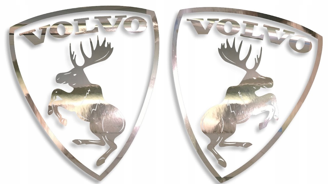

Komplet Łoś Volvo Hd lewy i prawy chrom