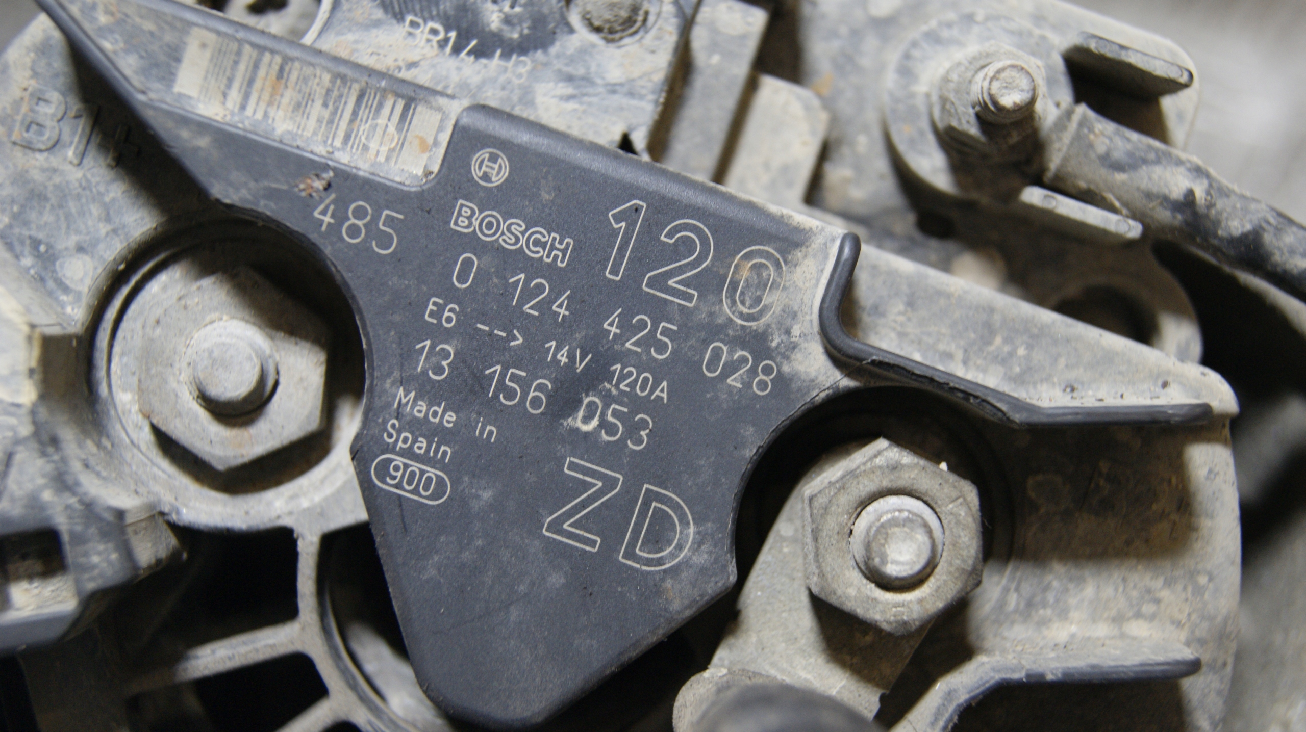 alternator OPEL ASTRA H 0124425028