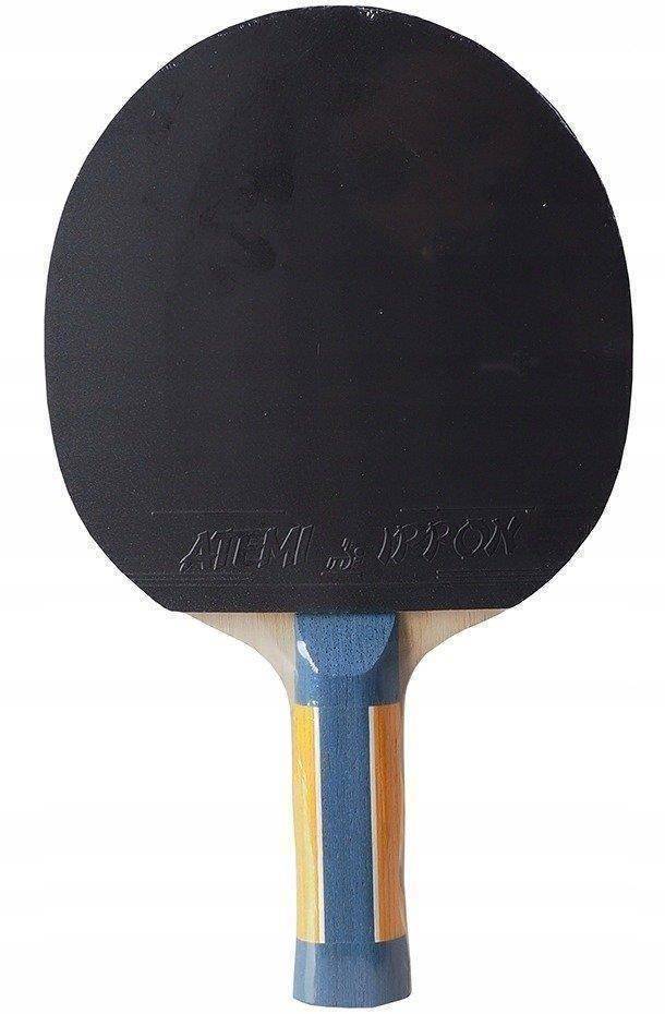 Rakietka tenis stołowy ATEMI 1000 CV PRO-line Kolor dominujący pomarańcze i czerwienie