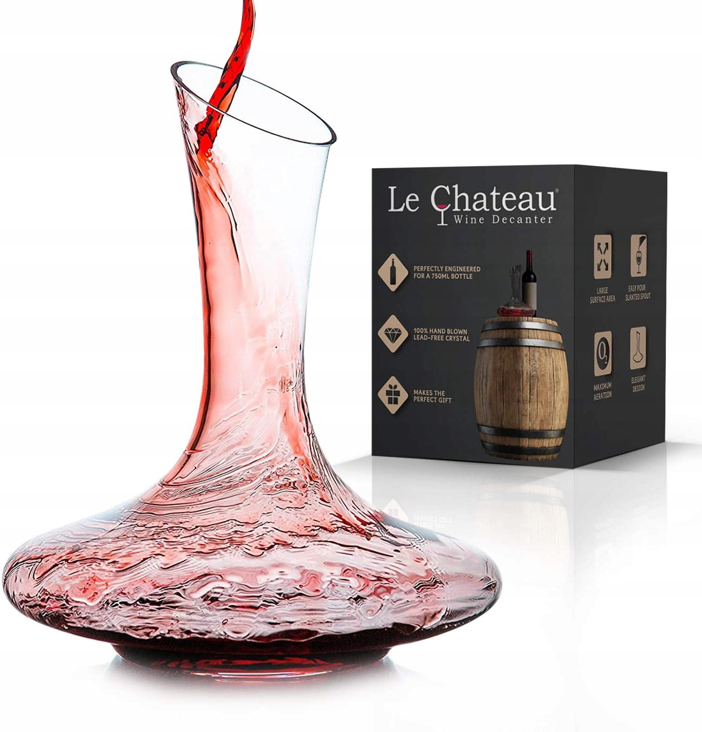 Karafa na víno Le Chateau Wine Decanter