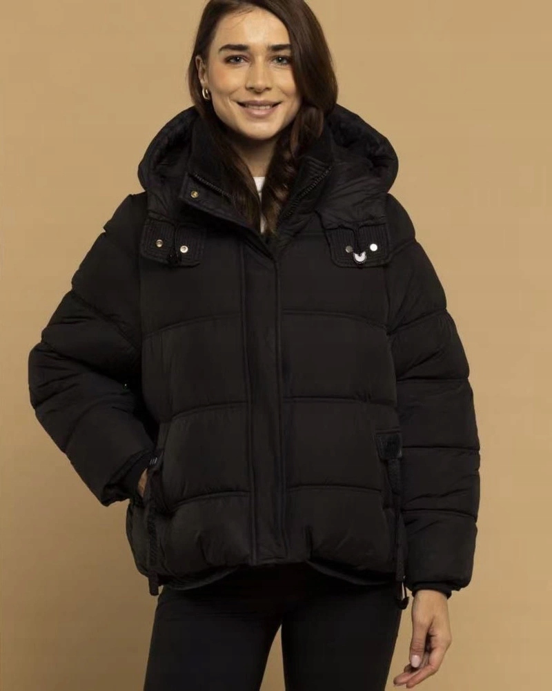 Bunda Puffer KK60713 Černá XL (42)