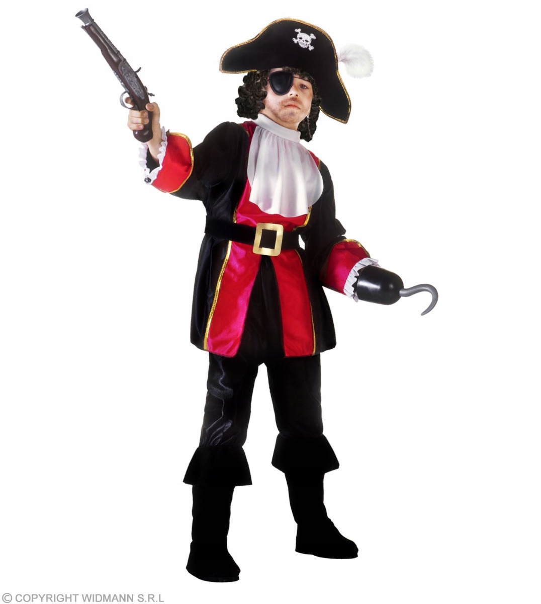 Strój Pirata Kapitan Piratów Kostium Korsarza Pirat 158