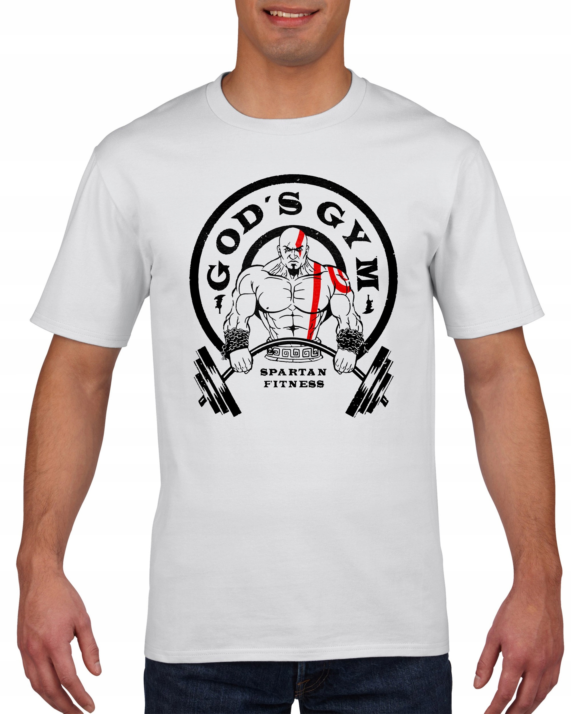 

Koszulka męska Spartan Fitness Gods Gym M