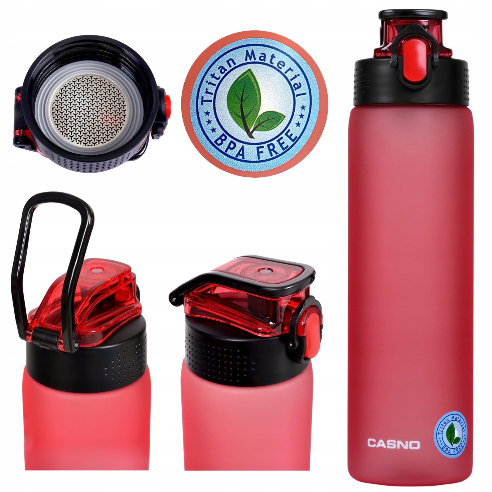 

Butelka na wodę bidon tritan BPAfree Casno 750 ml