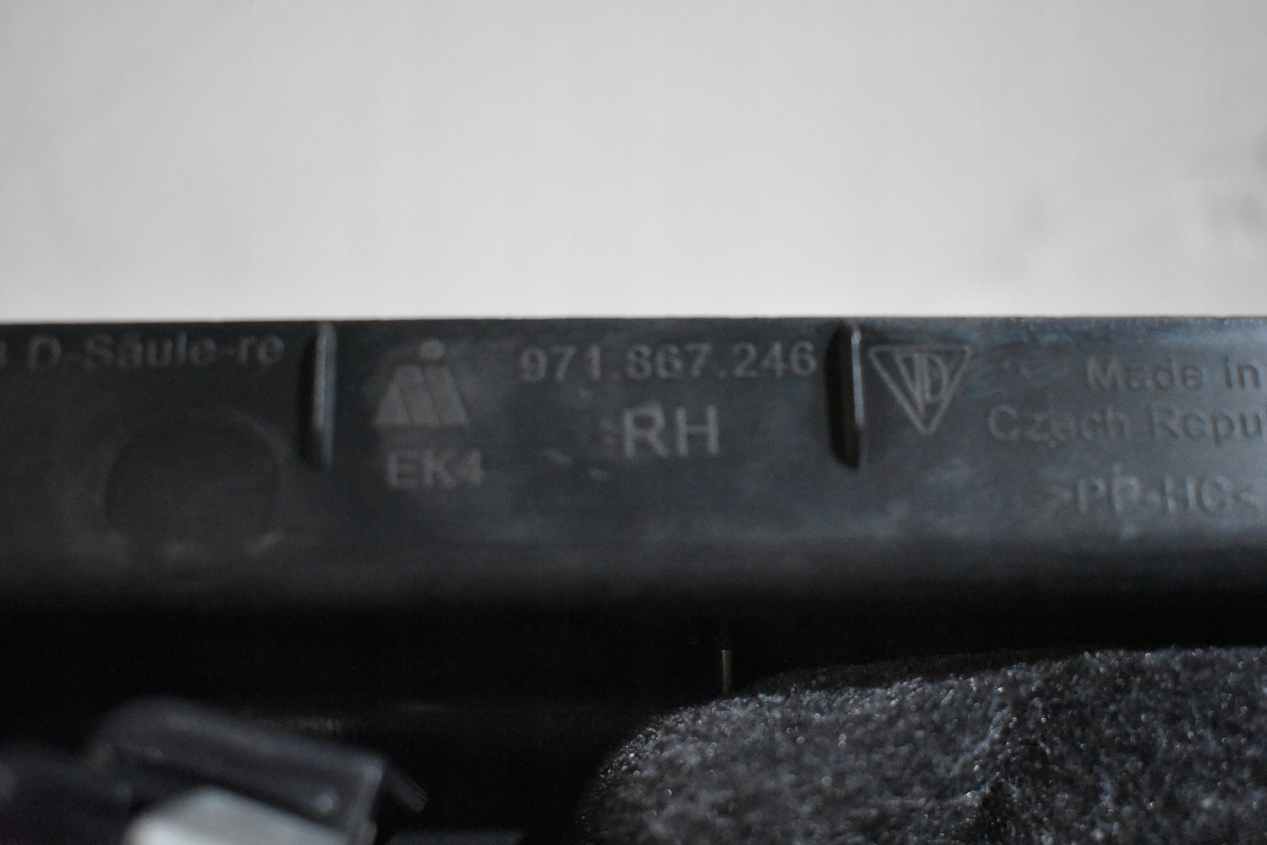 IDEALNA Blende Abdeckung SLUPKA D rechts PORSCHE PANAMERA 971 1