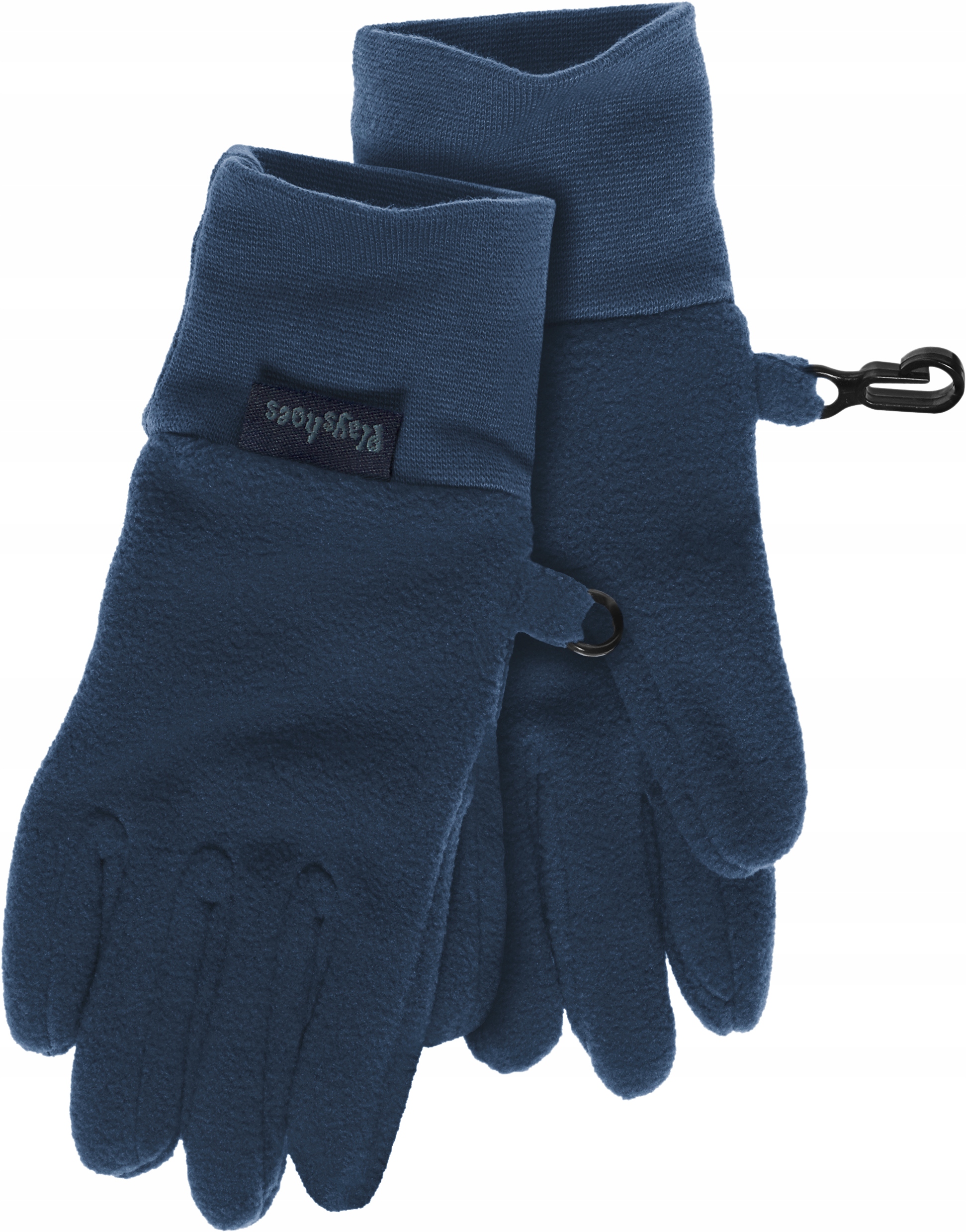 Playshoes Unisex Kids Fleece finger glove 422049, 11 - Navy, 4 (ca. 6-8 Jah