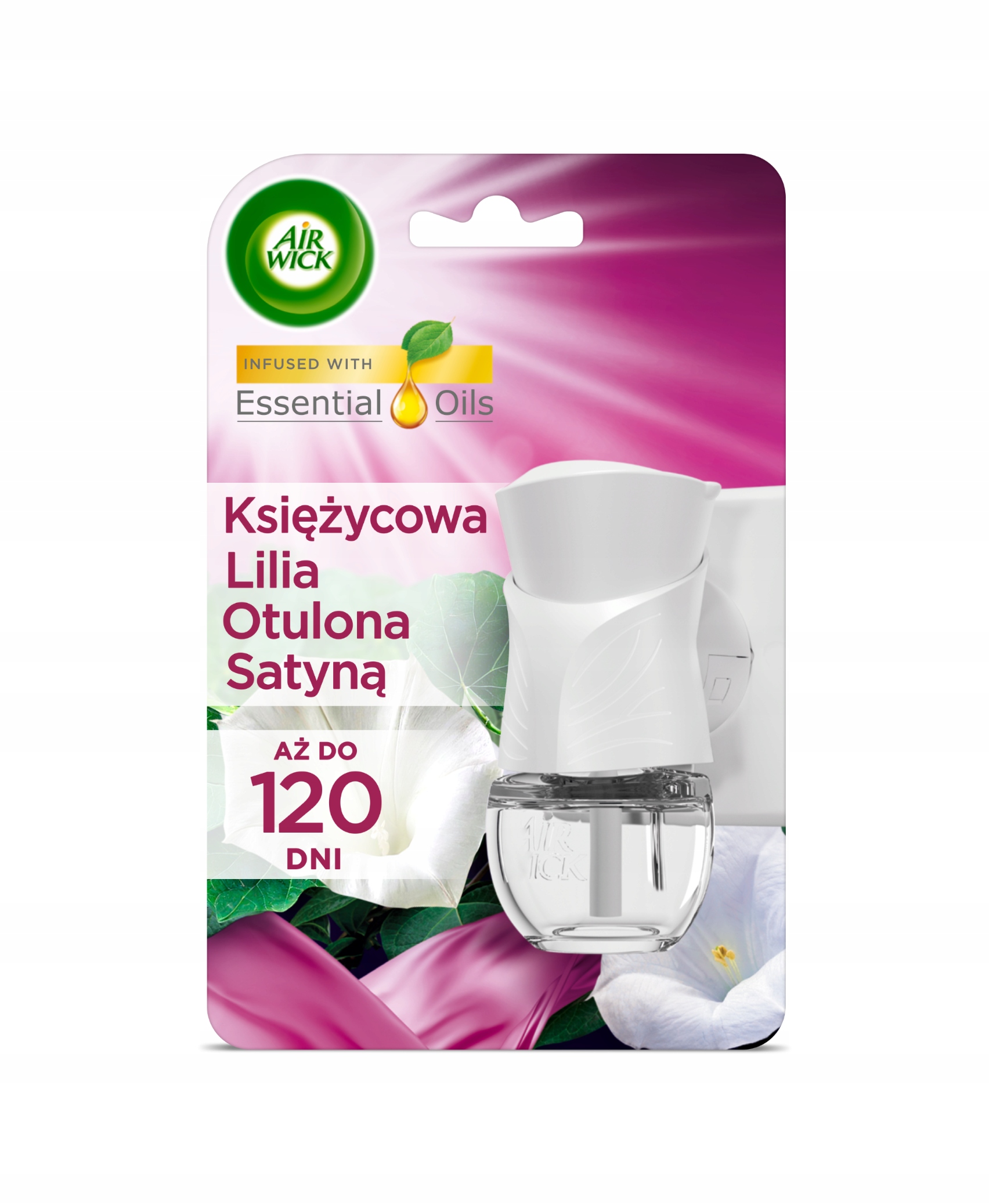 Levně Air Wick Elektrický Osvěžovač Vzduchu Náplň Lilie Obalená Saténem 19 ML