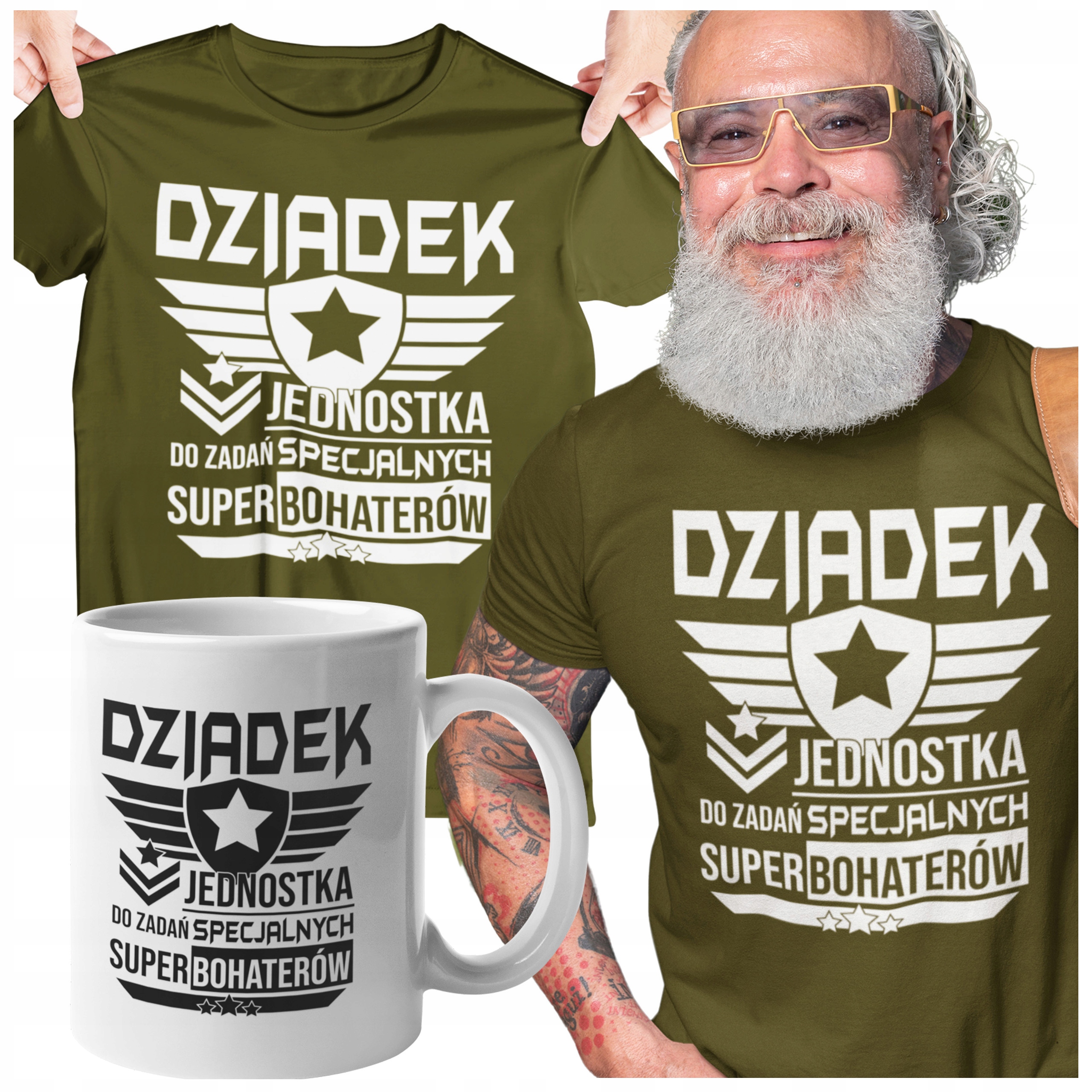 

Koszulka Dla Dziadka Zestaw Z Kubkiem