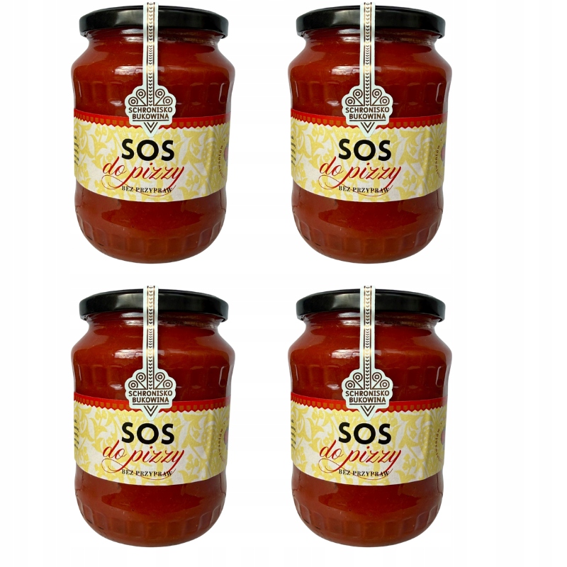 Schronisko Bukowina Omáčka na pizzu 700 ml bez konzervantů