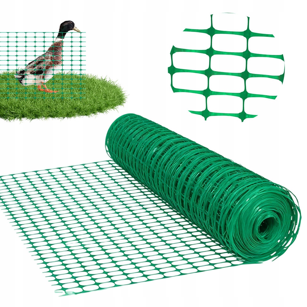 Plotová síť Zelená Rabatová plastová Univerzální 1 m x 30 m