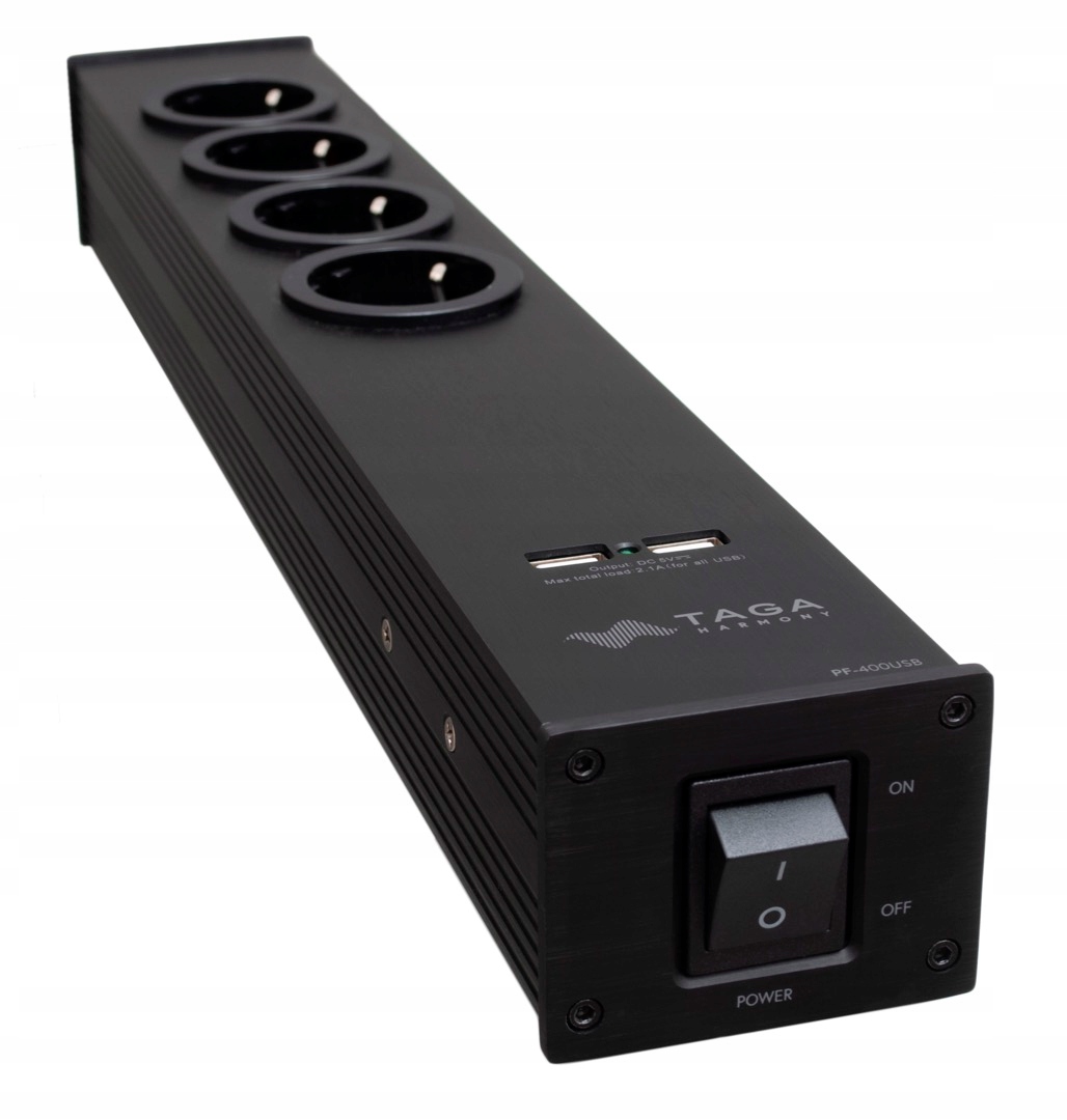 

Filtr zasilania Taga Harmony PF-400USB listwa