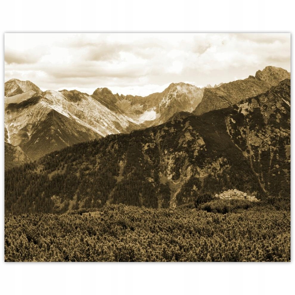 

Plakat 50x40 Tatry Polskie góry Widok