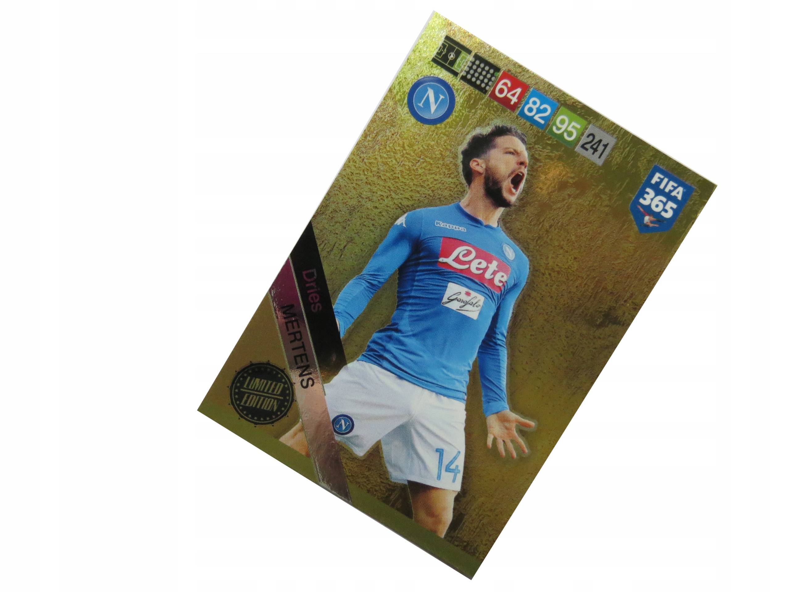 Panini Fifa 365 2019 Karty Piłkarskie Limited Dries Mertens Napoli