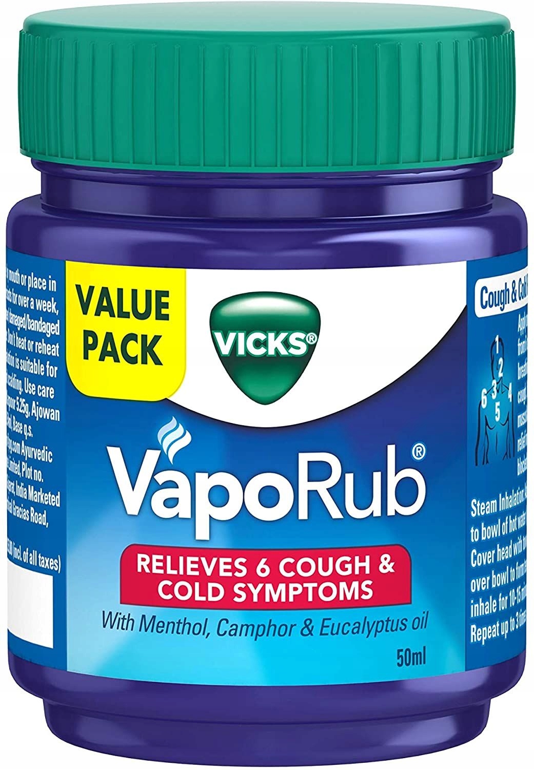 

Vicks VapoRub Maść na przeziębienie 50ml