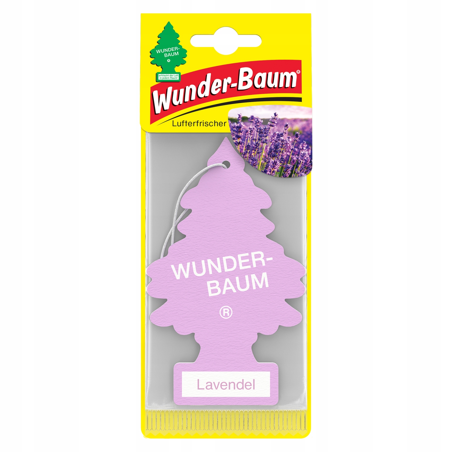 Wunder-baum Zapach Samochodowy Choinka Zawieszka Zapachowa Lawenda 23-049
