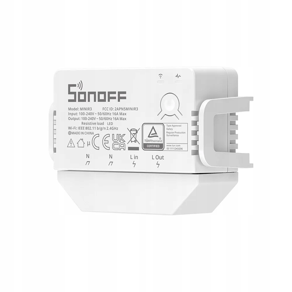 

Sonoff Mini R3 moduł przełącznika 16A WiFi eWelink