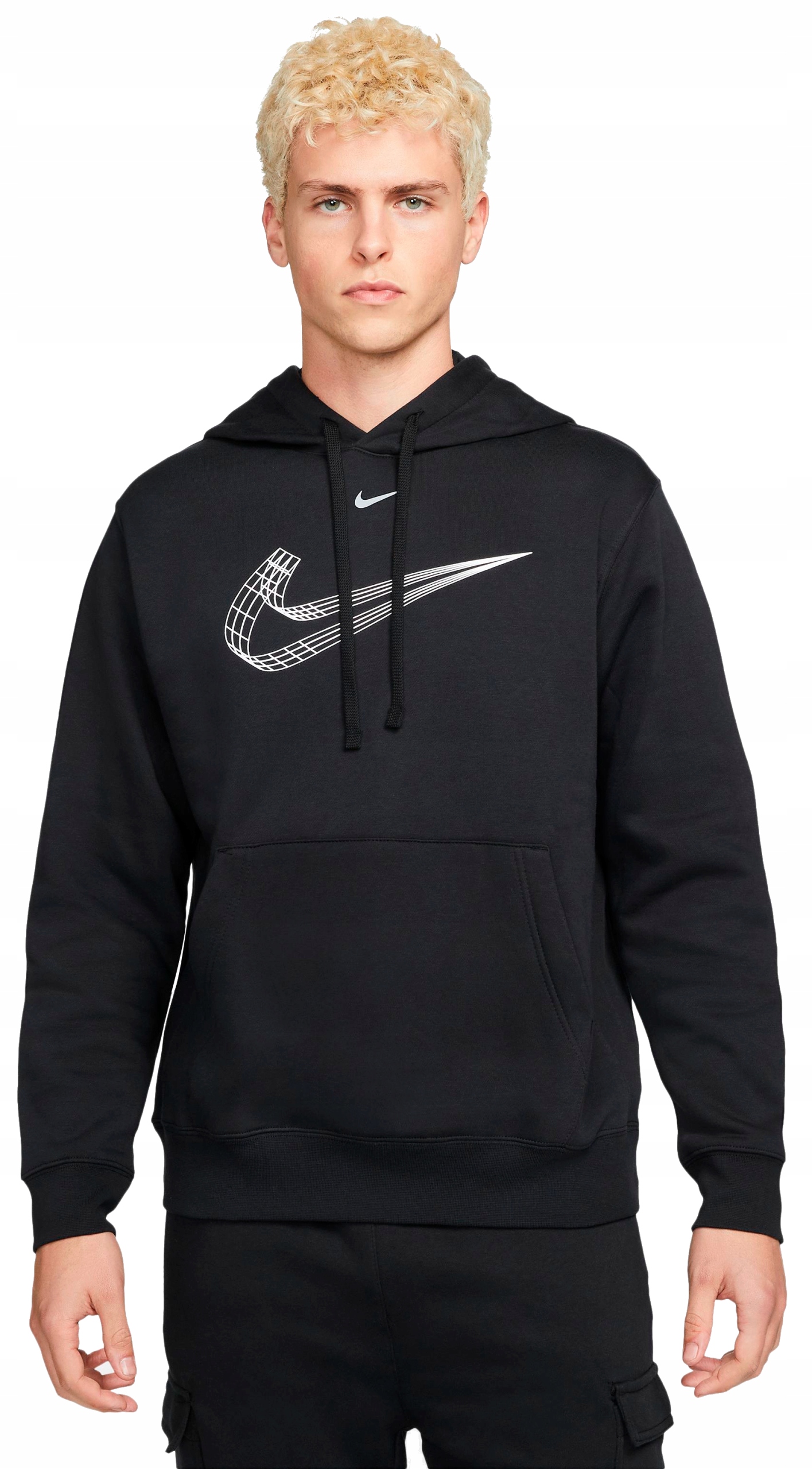 

Nike Bluza Męska Swoosh ciepła bawełniana kangurka