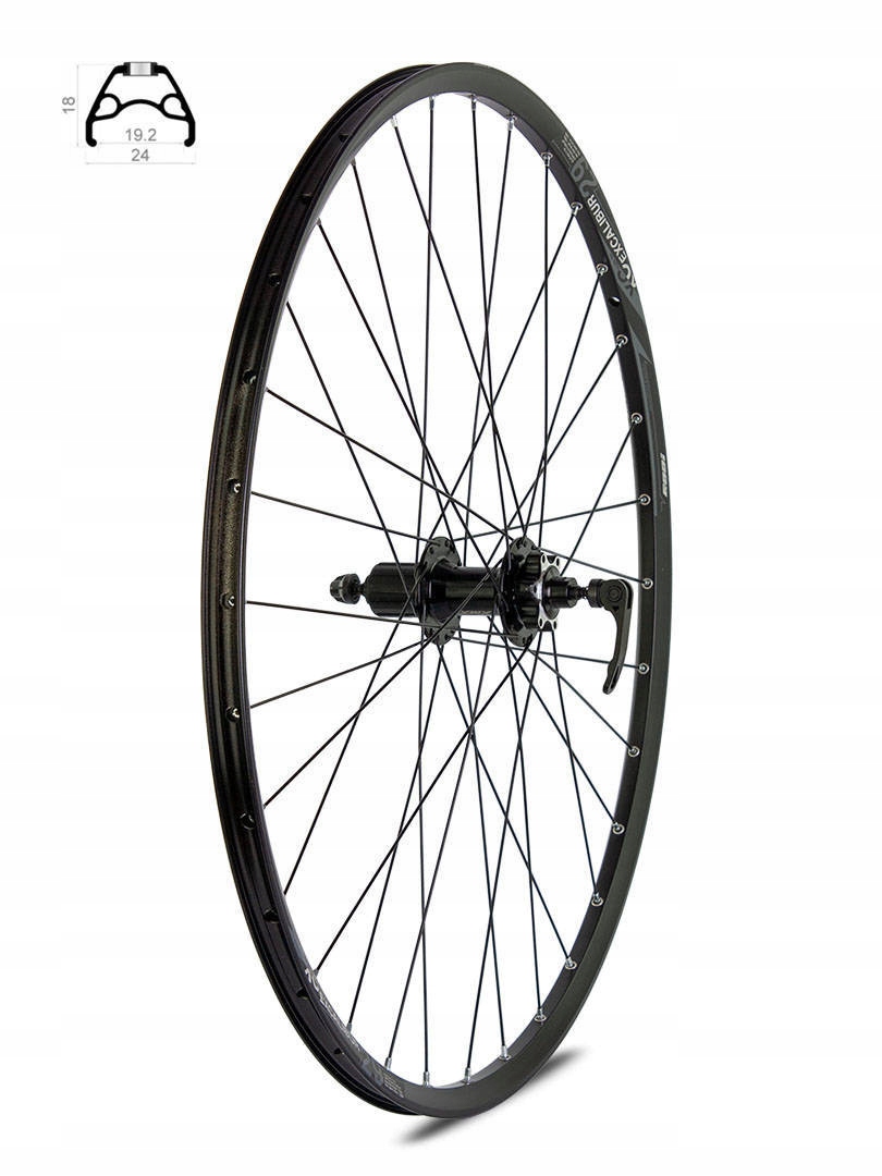 Koło tylne 27,5" Disc Acera FH-M3050 Center Lock Rodi Excalibur XC