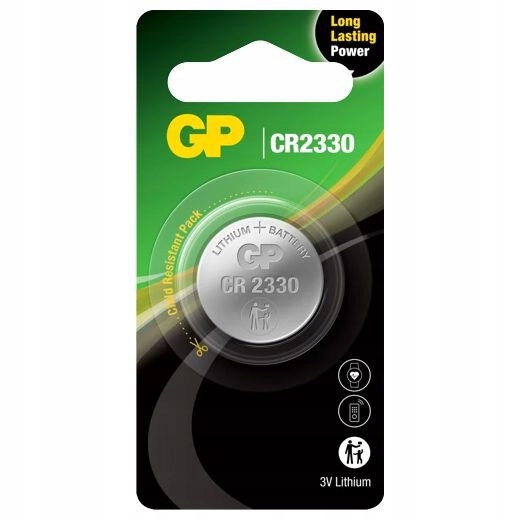 

Bateria litowa Gp CR2330 1 szt.
