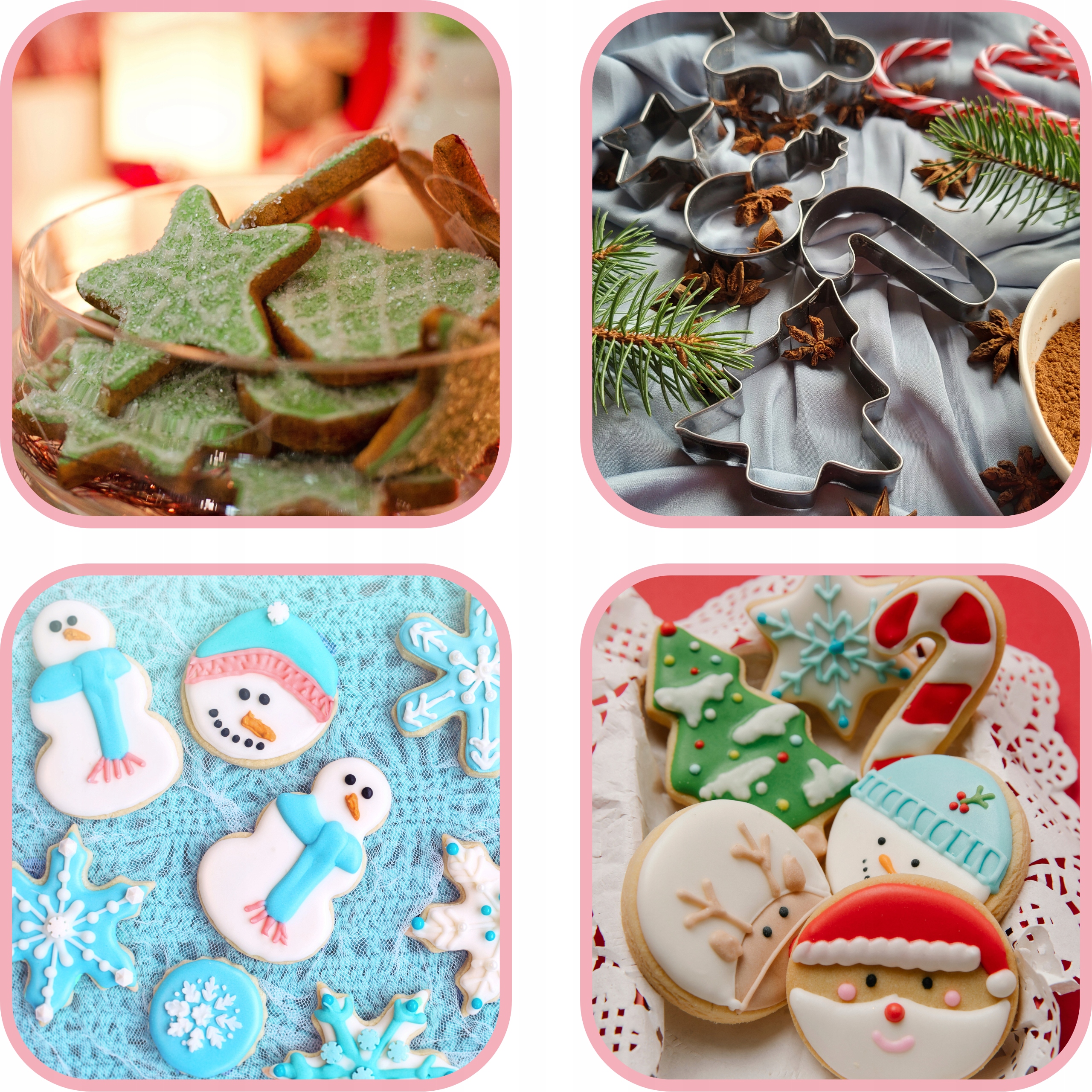 FOREMKA WYKRAWACZ FOREMKI DO PIERNIKÓW CIASTEK CIASTECZEK FORMY ŚWIĄTECZNE Rodzaj forma do ciastek