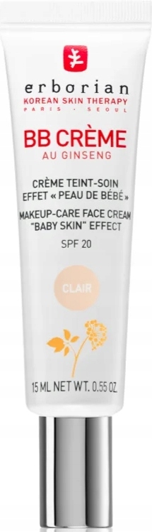 Erborian Bb Cream 15 ML Krem Tonujący Dla Doskonałego Wyglądu Skóry SPF20