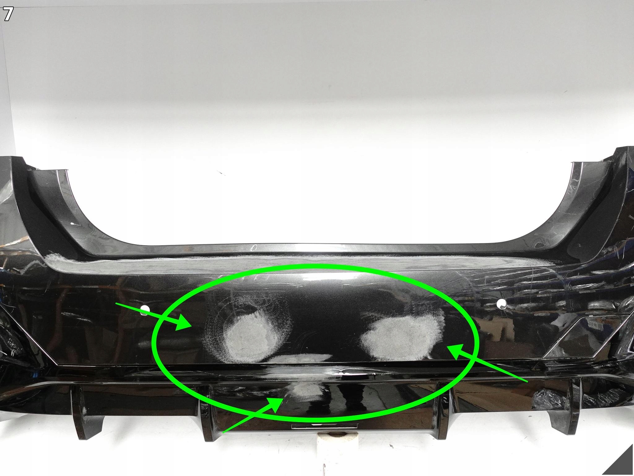 BMW 5 G60 sedan m-packet 23- bumper BUMPER diffuser SPOILER rear part (6xPDC)