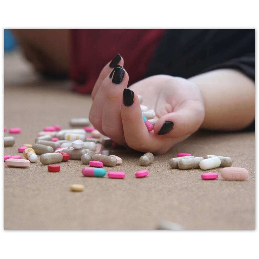 

Plakat 50x40 Mam w głowie piekło