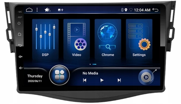 RADIO ANDROID TOYOTA RAV 4 2007-2011 4/64 DSP!