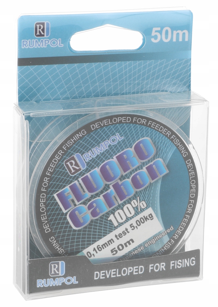 Żyłka 50m Fluorocarbon 0,16mm 5kg Feeder