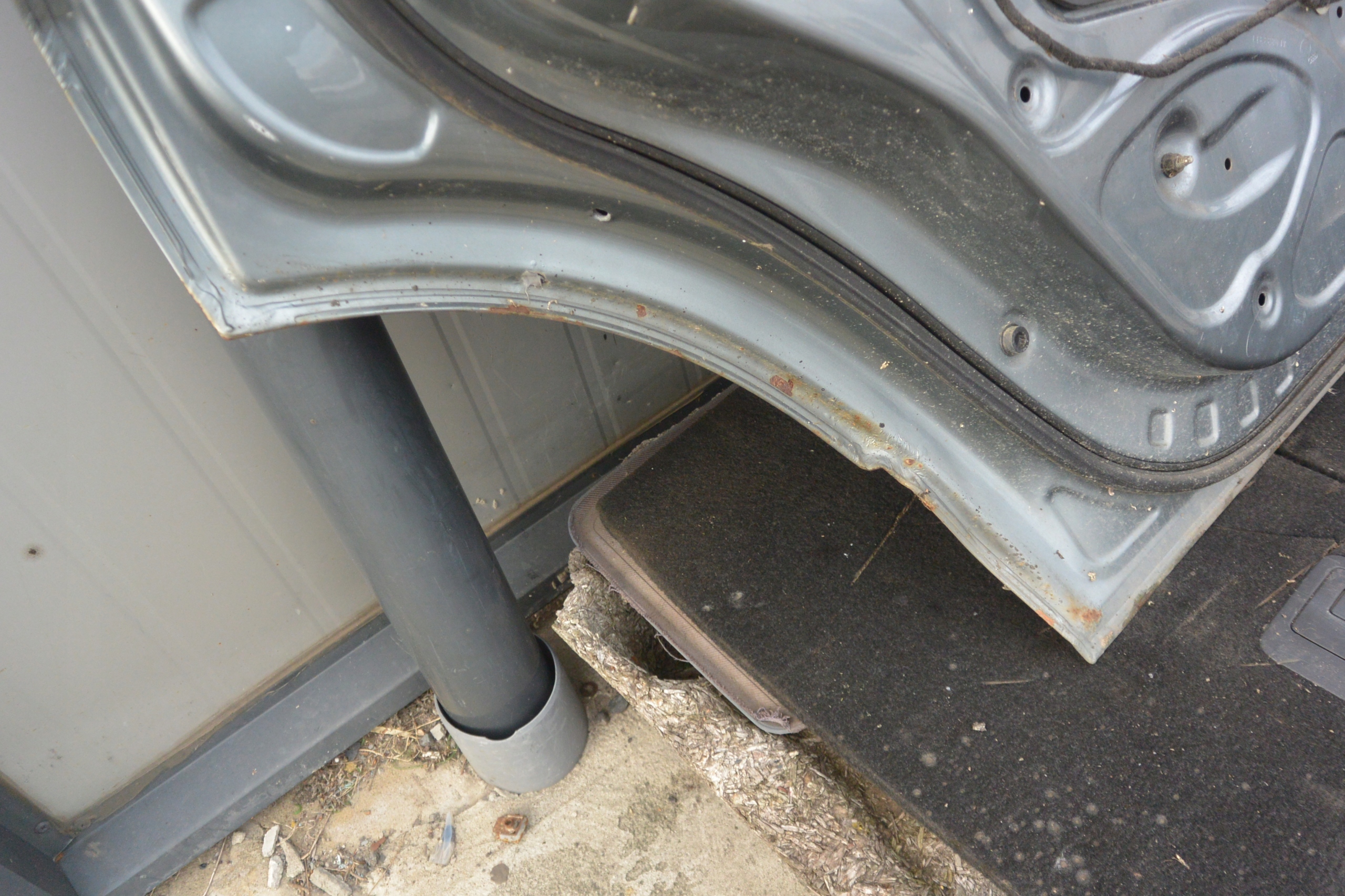 door left rear part AUDI Q7 4L LY7E