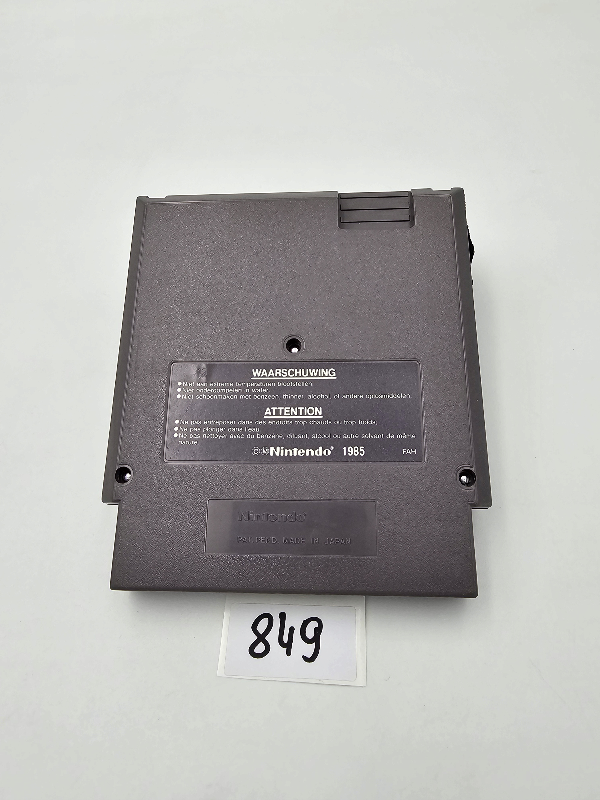 NINTENDO NES TOP GUN ORYGINAŁ Platforma Nintendo NES