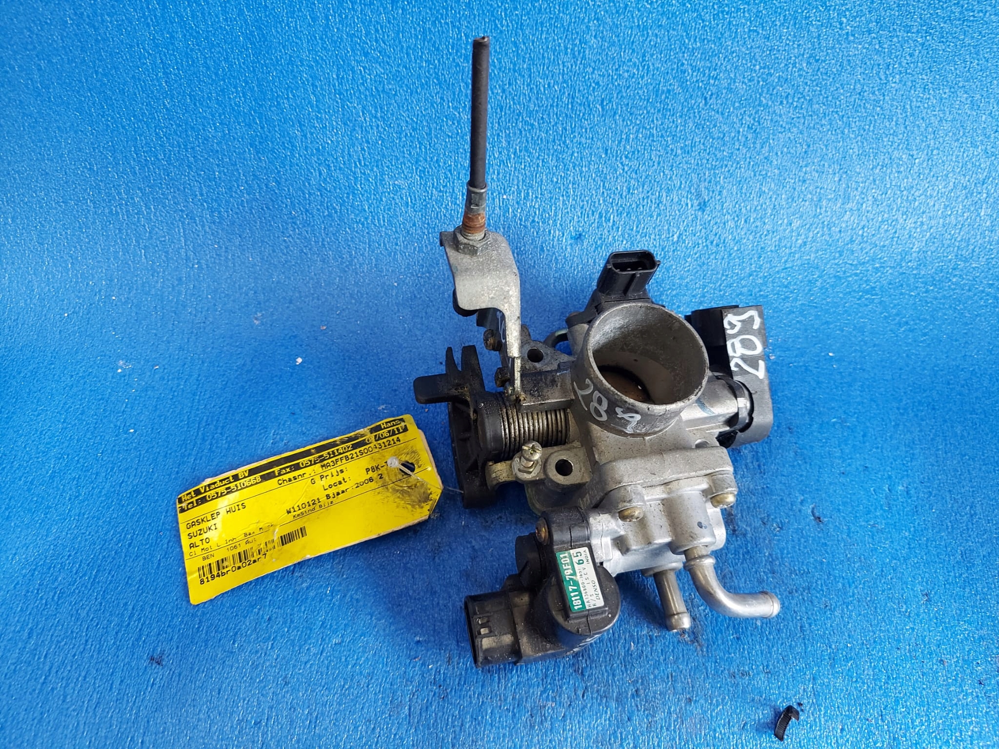 Valvola a farfalla ALTO 1.1 B 1811779F01
