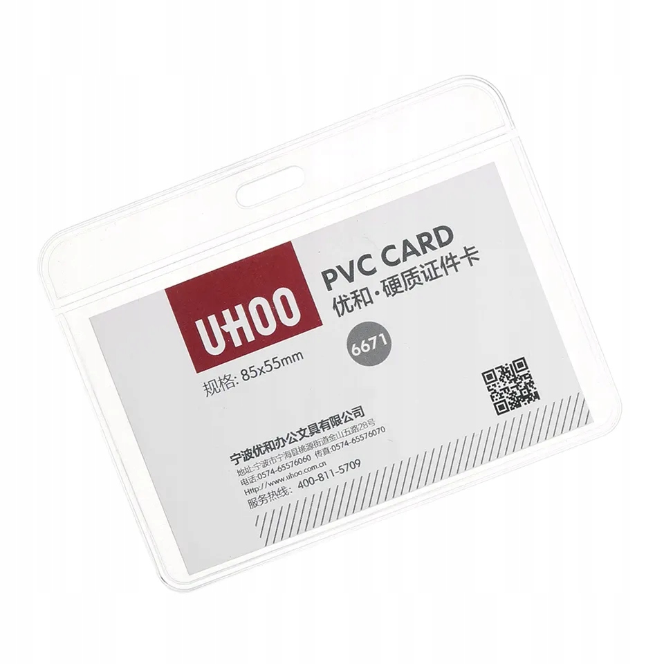

Etui holder poziome na identyfikator Uhoo 6671