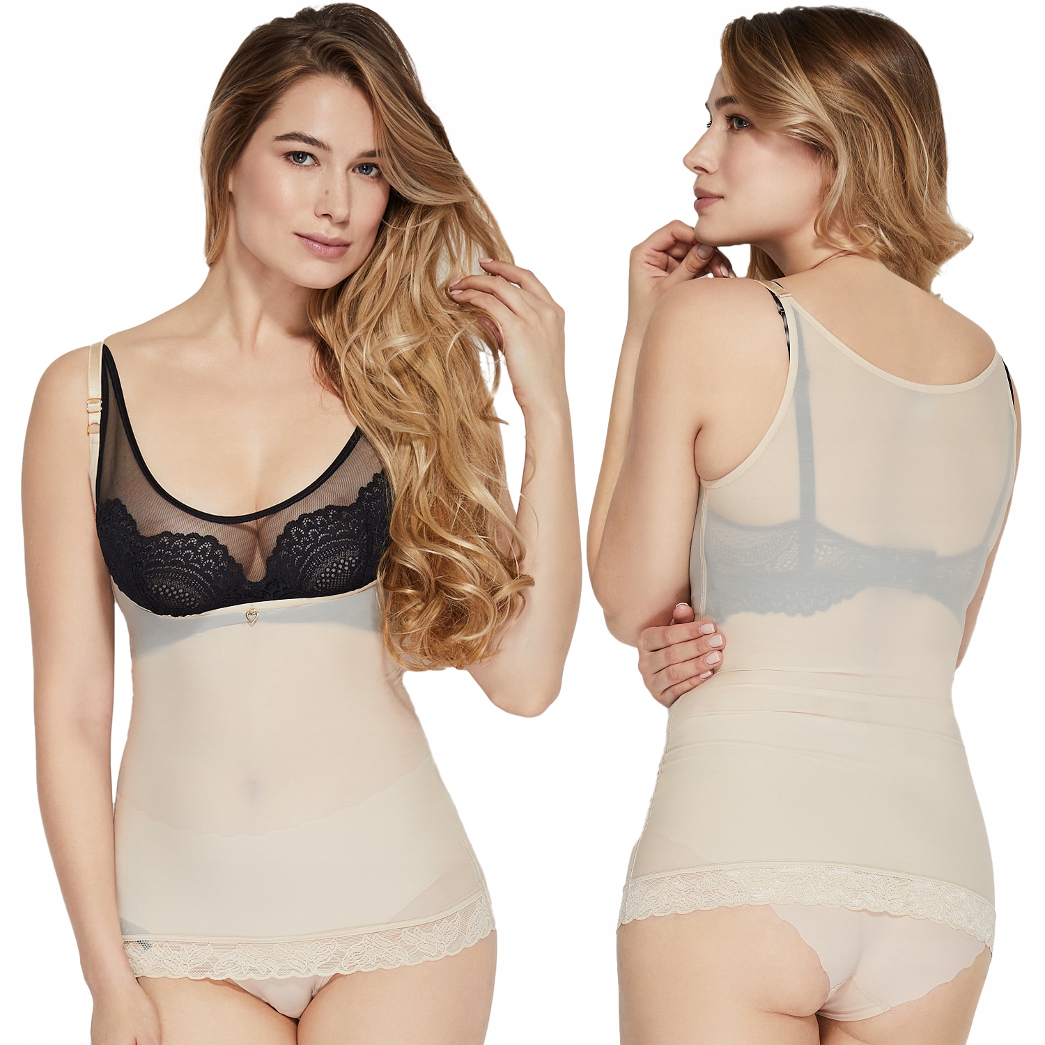 Mitex Glam Top béžový XL Tričko