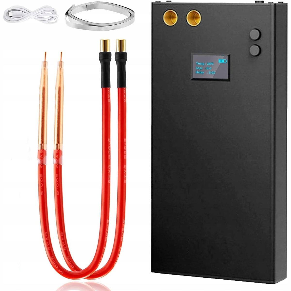 ZGRZEWARKA PUNKTOWA LCD AKUMULATORÓW 18650