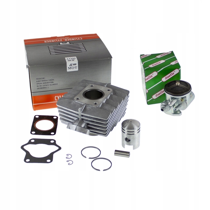 028450 - Циліндр Almot + карбюратор Duells Romet Pegasus HQ