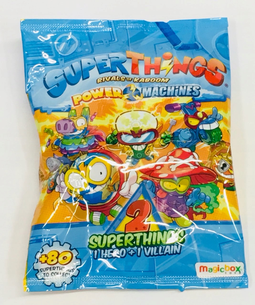 SuperThings Zings7 PowerMachines saszetka 2figurki