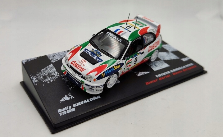 Toyota Corolla Wrc Katalánsko 1998 1:43 č.26 DeAgostni