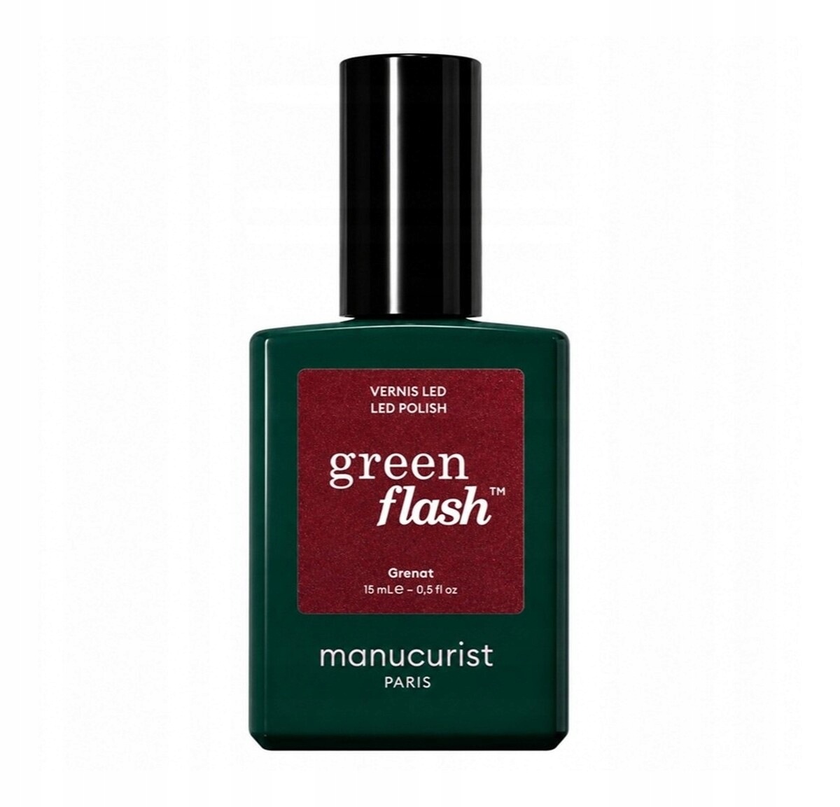 Manucurist Green Flash Nail Polish lak na nehty 15 ml Grenat (115)