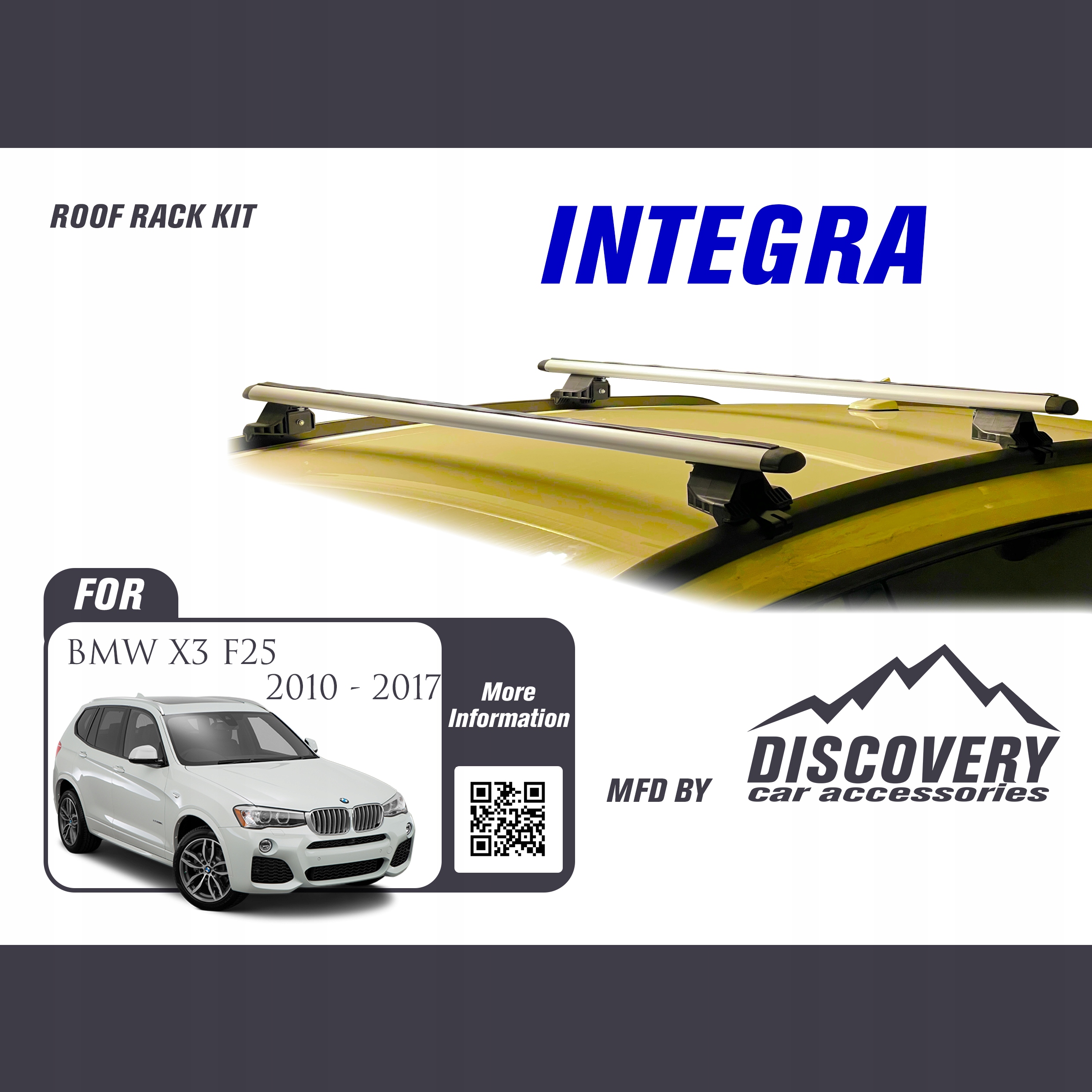 Strešný nosič Intm pre Bmw X3 F25 2010 2017