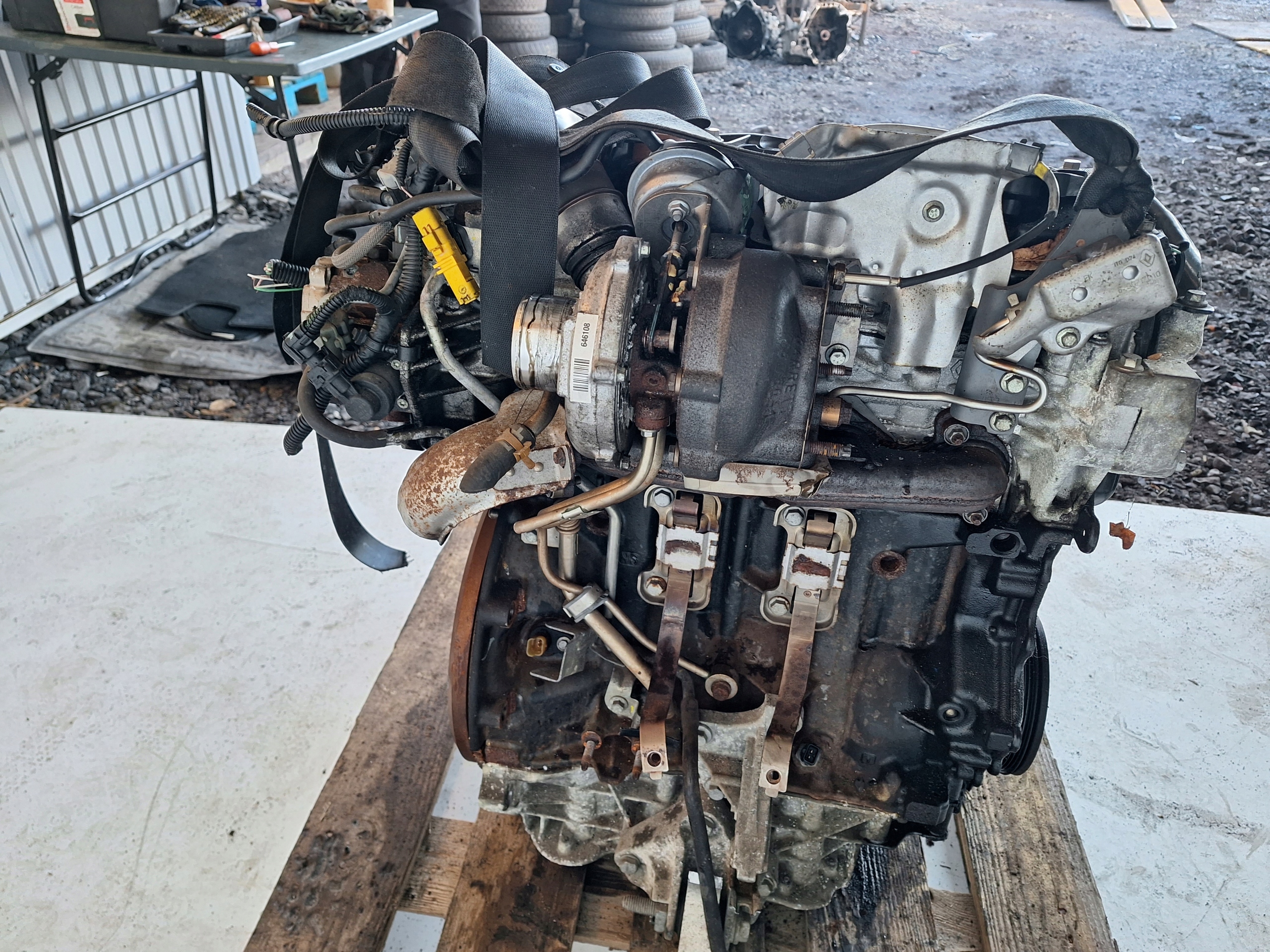 RENAULT LAGUNA III 08-11 2.0 DCI 150KM engine M9R 805