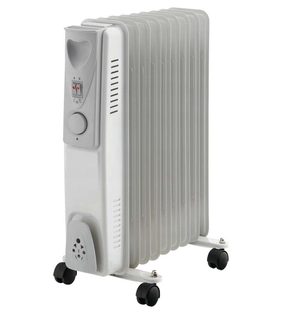 Grzejnik Olejowy Elektryczny 9 Żeberek Termostat Volteno VO0273