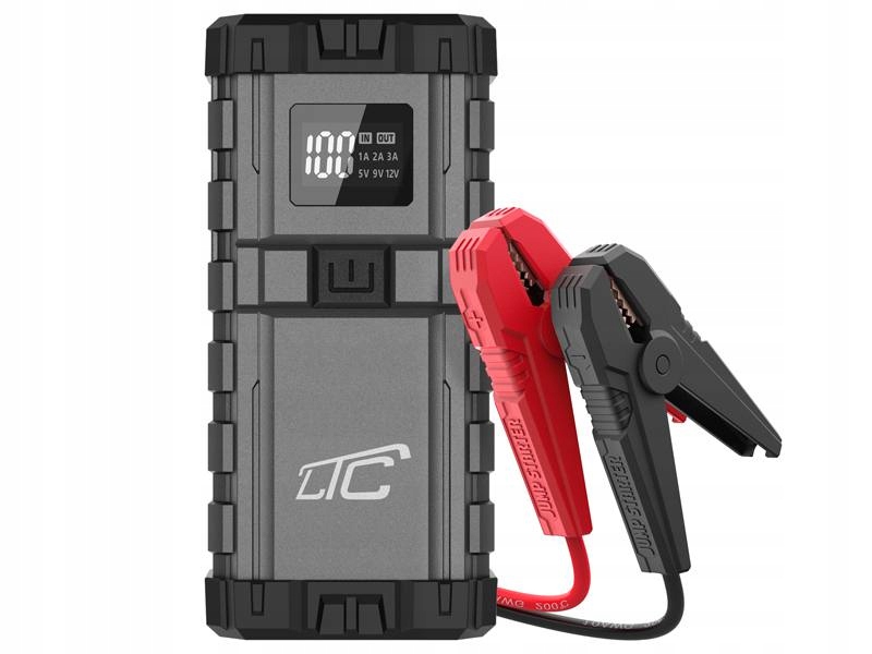 Jump Starter štartovanie batérie 24000 mAh 2500A PowerBank Baterka Kufrík