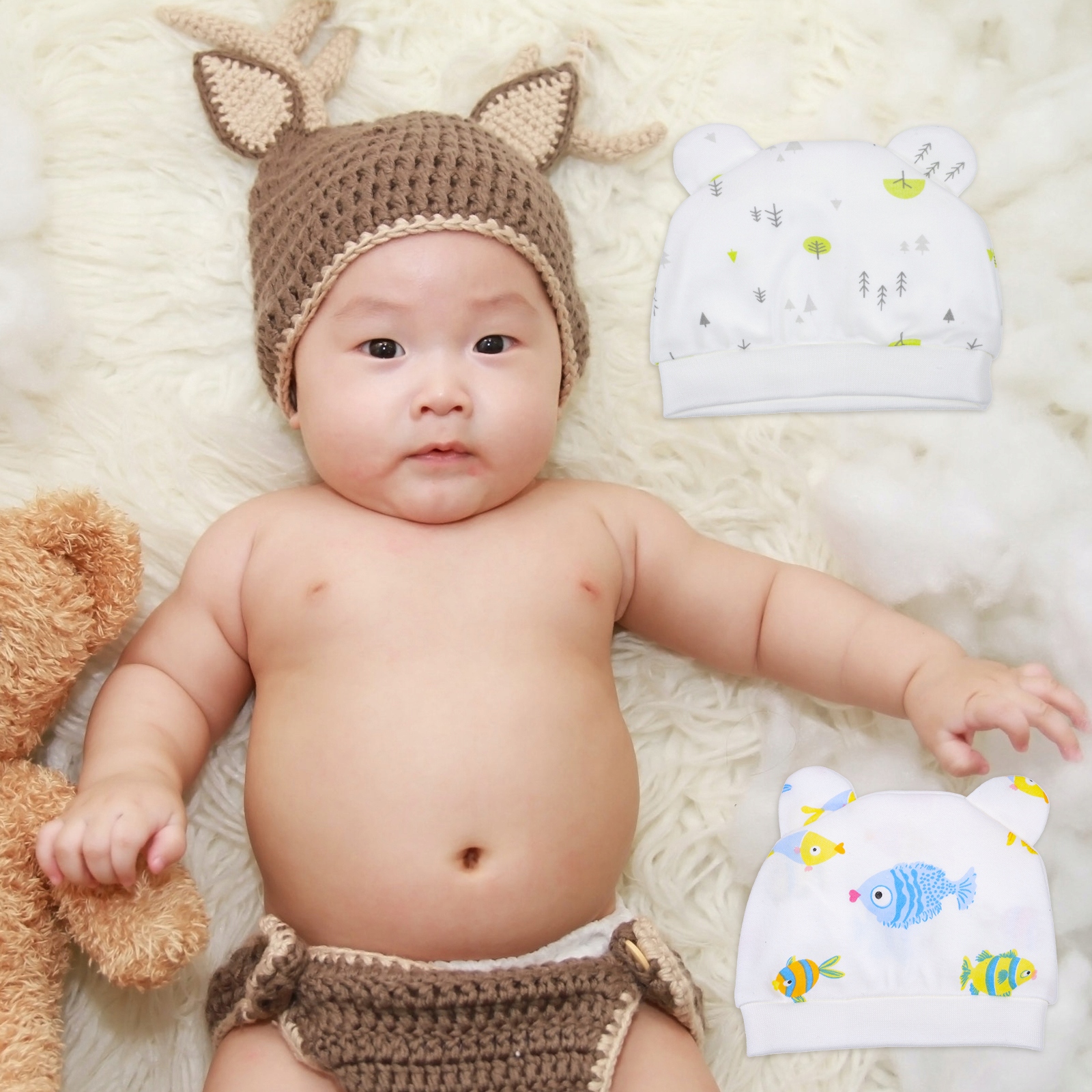 CZAPKI NA OPONY CZAPKI NA RĘCE I NÓŻKI CZAPKI CHŁOPIĘCE Marka bez marki