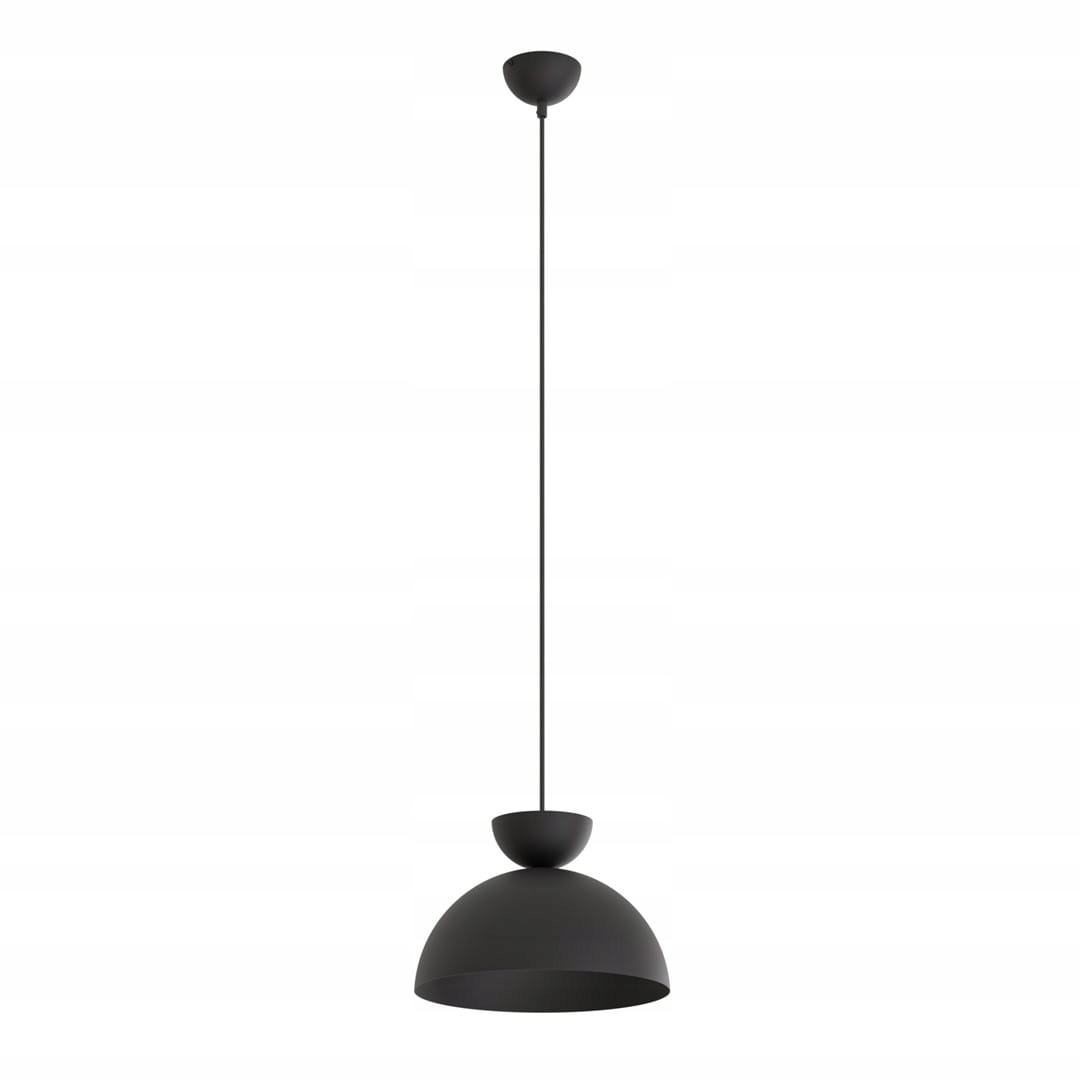 Závěsná lampa 1x12W Lunaro 1S Bl Černá