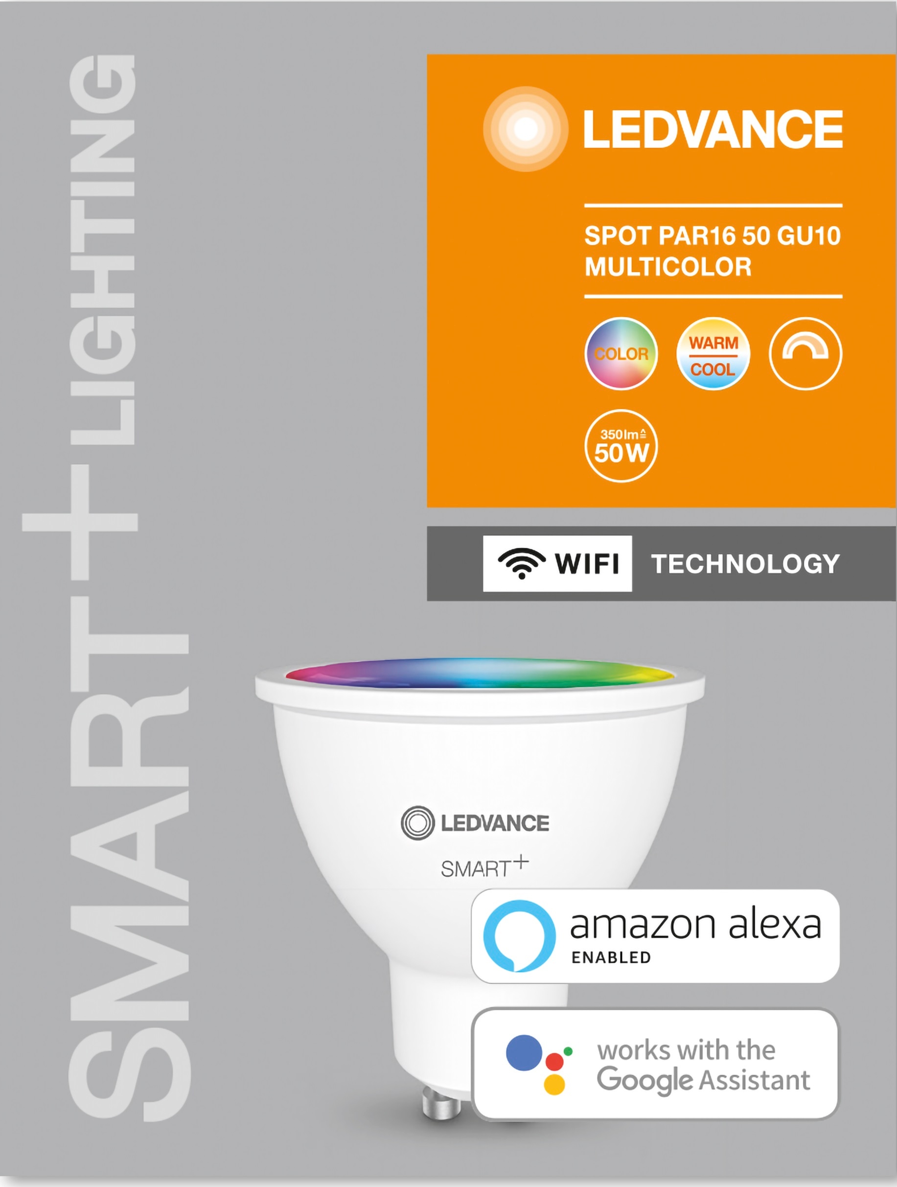 Żarówka LED 5W=32W GU10 Ledvance 6500K RGB WiFi Rodzaj gwintu GU10